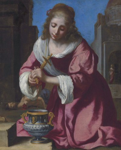 Santa Prassede da Jan Vermeer van Delft